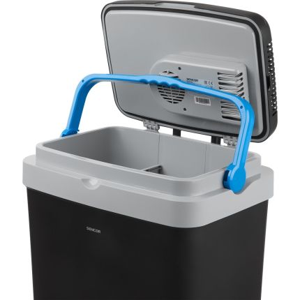 Автохолодильник термоелектричний на колесах Sencor SCM4233BL 12/220 вольт 33 літри фото