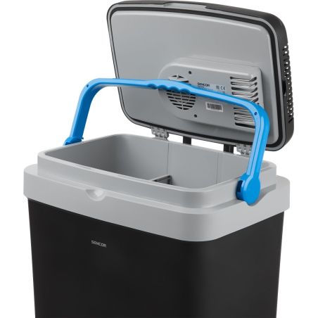 Автохолодильник термоелектричний на колесах Sencor SCM4233BL 12/220 вольт 33 літри фото