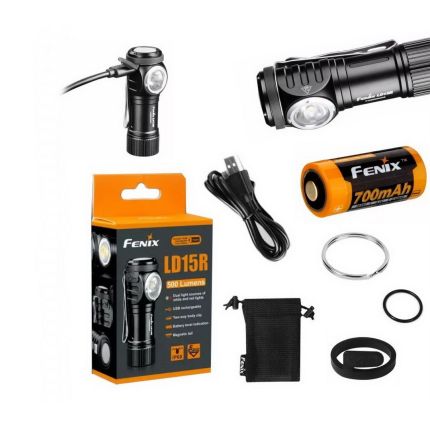 Маленький кишеньковий ліхтарик Fenix LD15R Cree XP-G3 фото
