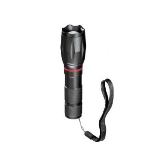 Телескопический ручной фонарик HAMA SOLID PRO L200 Black фото