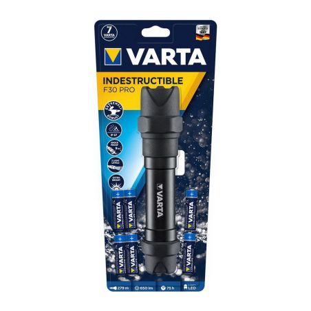 Світлодіодний ручний ліхтарик VARTA Indestructible F30 Pro фото