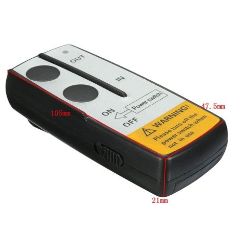 Комплект радиоуправления для лебедки 12В (основной пульт и брелок) фото