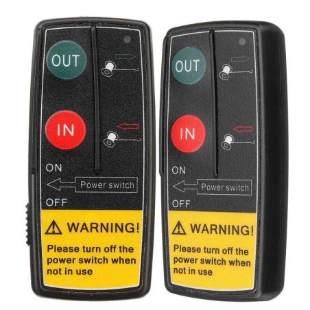 Комплект радіокерування для лебідки 24В (2 пульти) фото