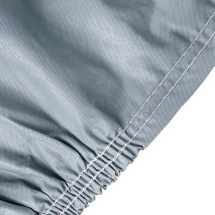 Тент автомобільний JC13402 XL на джип/мінівен сірий з підкладкою PEVA+non PP Cotton 482х196х145 фото