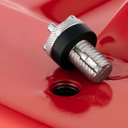 Канистра металлическая горизонтальная 20 л 2E фото