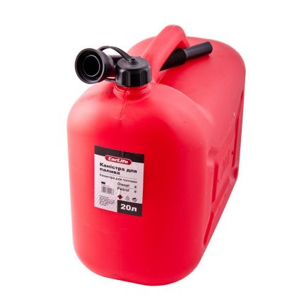 Каністра пластикова 20 л для бензину - CarLife CA20 (червона)