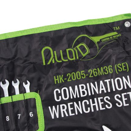 Набір ключів комбінованих 26 предметів Alloid, 6-36 мм (НК-2005-26М36) фото