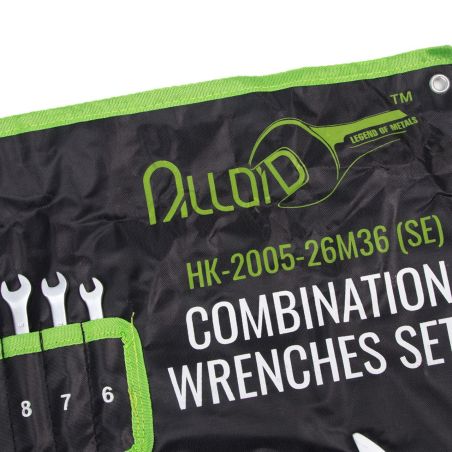 Набір ключів комбінованих 26 предметів Alloid, 6-36 мм (НК-2005-26М36) фото