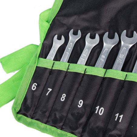 Набір ключів комбінованих, 17 предметів, 6-24 мм (ALLOID НК-2061-17) фото