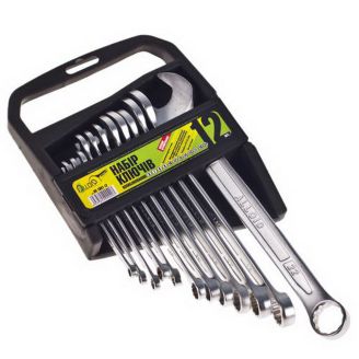 Набір ключів комбінованих 12 предметів (ALLOID НК-1061-12) фото 2