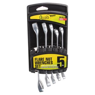 Набор ключей разрезных, 5 предм, 08х10 - 15х17 мм (ALLOID НК-203-5) фото 2
