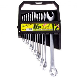 Набор ключей комбинированных 12 пр. 6-22 мм (ALLOID НК-2005-12М) фото