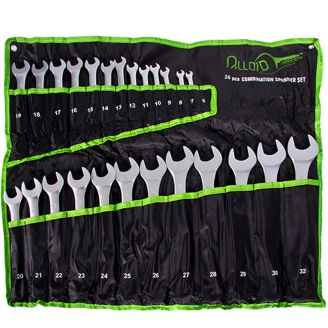 Набор ключей комбинированных 26 пр, 6-32 мм (ALLOID НК-2005-26М) фото