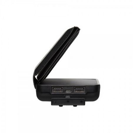 Повербанк на солнечной батарее с фонариком - 20000 mAh КВАНТ SC15-3 фото