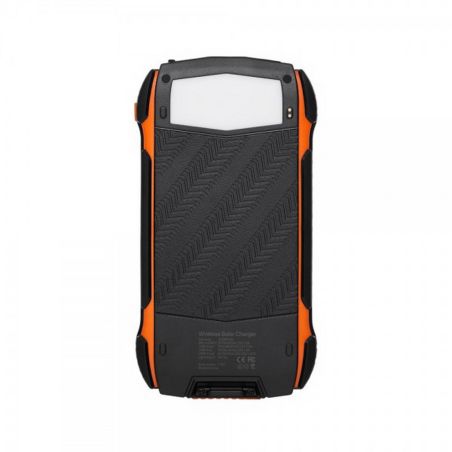 Повербанк на солнечной батарее с фонариком и беспроводной зарядкой - 20000 mAh КВАНТ SC26/6 фото