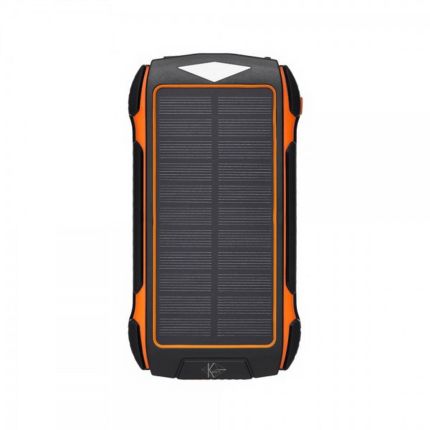 Повербанк на солнечной батарее с фонариком и беспроводной зарядкой - 20000 mAh КВАНТ SC26/6 фото