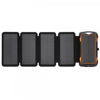 Повербанк на солнечной батарее с фонариком и беспроводной зарядкой - 30000 mAh КВАНТ WSC26/4 фото