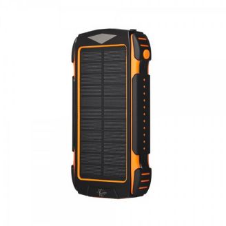 Повербанк на солнечной батарее с фонариком и беспроводной зарядкой - 30000 mAh КВАНТ WSC26/4 фото 2