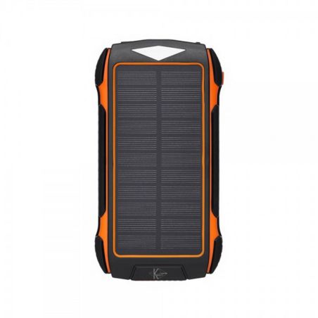 Повербанк на солнечной батарее с фонариком и беспроводной зарядкой - 30000 mAh КВАНТ WSC26/4 фото