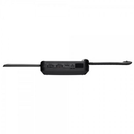 Повербанк на солнечной батарее с фонариком и беспроводной зарядкой - 20000 mAh КВАНТ WSC29 фото