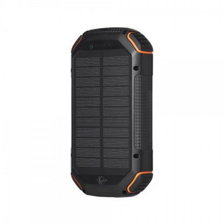 Повербанк на солнечной батарее с фонариком и беспроводной зарядкой - 20000 mAh КВАНТ WSC31 фото