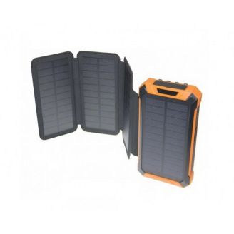 Повербанк на солнечной батарее с фонариком и беспроводной зарядкой - 20000 mAh КВАНТ WSC33/3 фото