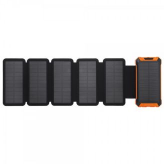 Повербанк на солнечной батарее с фонариком и беспроводной зарядкой - 20000 mAh КВАНТ WSC33/5 фото