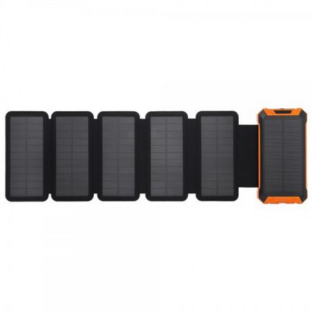 Повербанк на солнечной батарее с фонариком и беспроводной зарядкой - 20000 mAh КВАНТ WSC33/5 фото