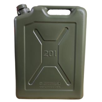 Каністра пластикова 20 л для бензину -  NEO tools 21-127-950 (зелена) фото 2