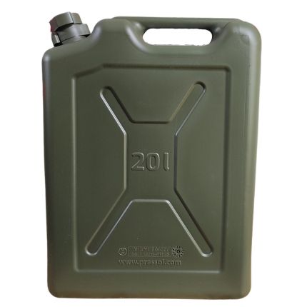 Каністра пластикова 20 л для бензину -  NEO tools 21-127-950 (зелена) фото