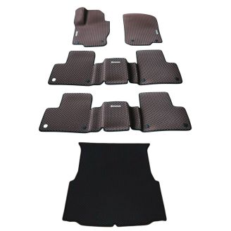 Автоковрики EvaCar 3D ЛАПА - САЛОН (3 ряда + багажник) фото