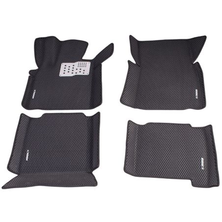 3D Eva килимки з бортами 5 см СТАНДАРТ (2 ряди) фото