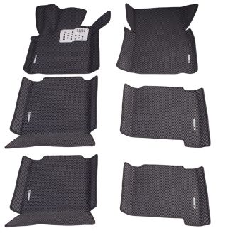 3D Eva килимки з бортами 10 см САЛОН (3 ряди) фото