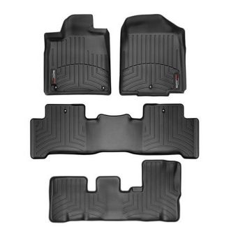 Коврики WeatherTech в салон авто Acura MDX 2007-2013 (3 ряда) фото