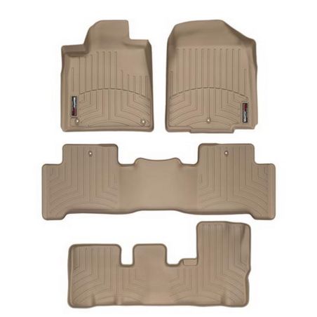 Килимки WeatherTech в салон авто Acura MDX 2007-2013 (3 ряди) фото