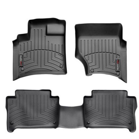 Коврики WeatherTech в салон авто Audi Q7 2007-2015 (2 ряда) фото