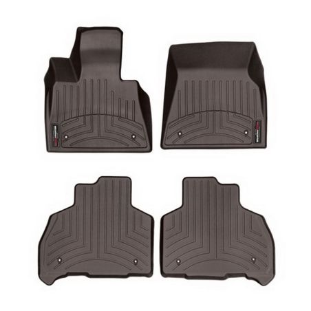Коврики WeatherTech в салон авто BMW X7 2020+ (2 ряда, 6 мест) фото