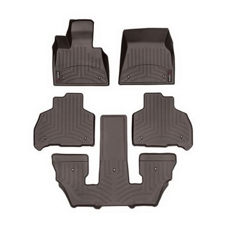 Килимки WeatherTech в салон авто BMW X7 2020+ (3 ряди, 6 місць) фото