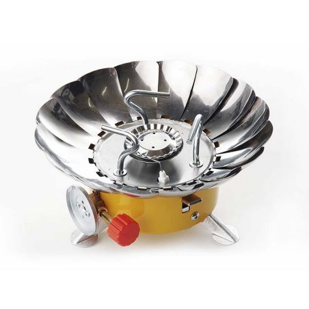 Туристична газова плита із захистом від вітру - СИЛА 960502 фото