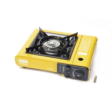 Портативная газовая плита в кейсе с переходником - СИЛА 960500 фото