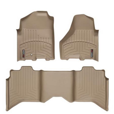 Килимки WeatherTech в салон авто Dodge RAM 1500 (Crew Cab) 2009-2011 (2 ряди) фото