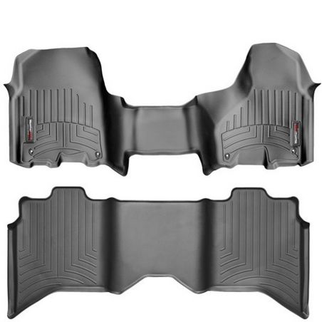 Коврики WeatherTech в салон авто Dodge RAM 1500 (Crew Cab) 2012+ (2 ряда, сплошные) фото