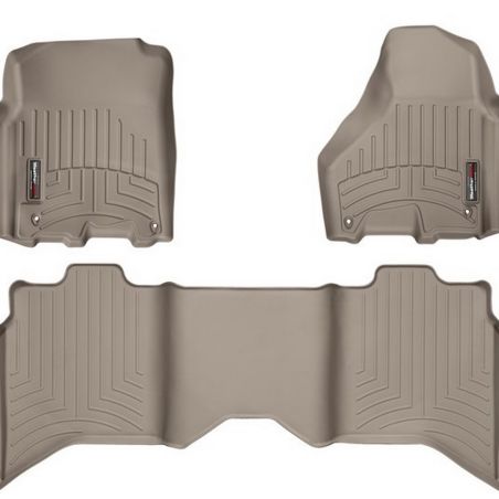 Килимки WeatherTech в салон авто Dodge RAM 1500 (Crew Cab) 2012+ (2 ряди) фото
