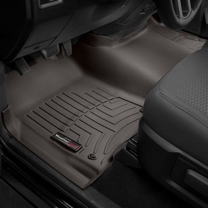 Килимки WeatherTech в салон авто Dodge RAM 1500 (Quad Cab) 2012+ (2 ряди, суцільні) фото
