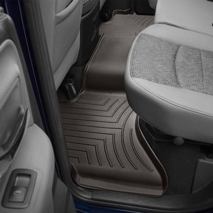 Килимки WeatherTech в салон авто Dodge RAM 1500 (Quad Cab) 2012+ (2 ряди, суцільні) фото