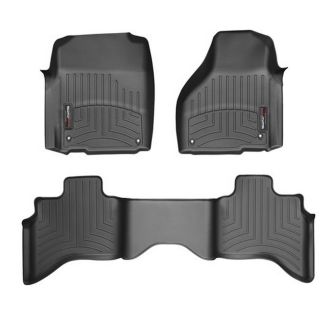 Коврики WeatherTech в салон авто Dodge RAM 1500 (Quad Cab) 2012+ (2 ряда) фото