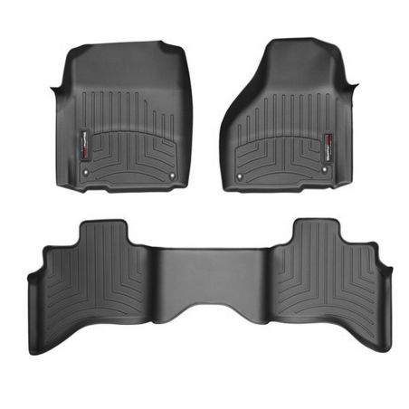 Килимки WeatherTech в салон авто Dodge RAM 1500 (Quad Cab) 2012+ (2 ряди) фото