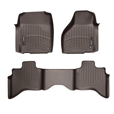 Килимки WeatherTech в салон авто Dodge RAM 1500 (Quad Cab) 2012+ (2 ряди) фото