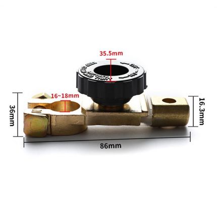 Размыкатель массы на клемму АКБ (12 В 200 А) фото