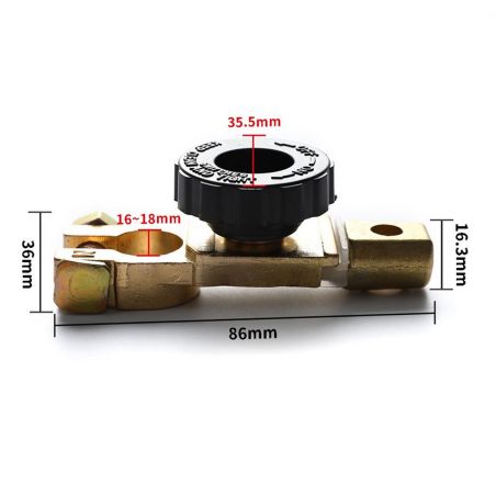 Размыкатель массы на клемму АКБ (12 В 200 А) фото